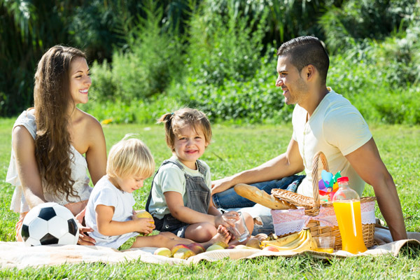 Imagen post picnic con niños